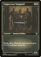 Magic the Gathering - March of the Machine: The Aftermath - Coppercoat Vanguard - Foil Etched