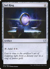 Magic the Gathering - Commander 2019 - Sol Ring