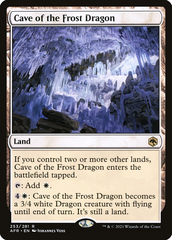 Magic: The Gathering - Adventures in the Forgotten Realms - Cave of the Frost Dragon (253)