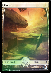 Magic the Gathering - Battle for Zendikar - Plains (252 C - Full Art)
