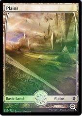 Magic the Gathering - Battle for Zendikar - Plains (253 D - Full Art)