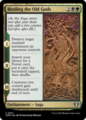 Magic the Gathering - Commander Masters - Binding the Old Gods
