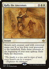 Magic the Gathering - Fate Reforged - Rally the Ancestors