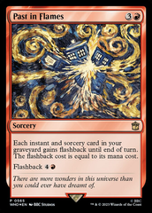 Magic the Gathering - Universe Beyond: Doctor Who - Past in Flames (Launch Foil)