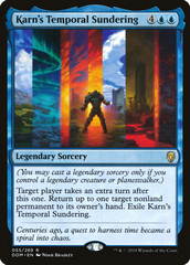 Magic the Gathering - Dominaria - Karn's Temporal Sundering