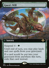 Magic the Gathering - Modern Horizons 2 - Gaea's Will (Extended Art)