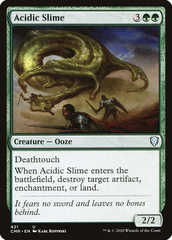 Magic: The Gathering - Commander Legends - Acidic Slime (421)