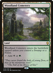 Magic the Gathering - Dominaria - Woodland Cemetery