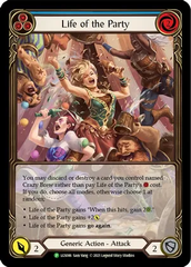 Flesh and blood TCG - Flesh and Blood - Life of the Party (Blue)