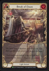 Flesh and blood TCG - Flesh and Blood - Break of Dawn (Yellow)