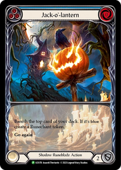 Flesh and blood TCG - Flesh and Blood - Jack-o'-lantern (Blue)