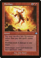 Magic the Gathering - Dominaria Remastered - Fireblast (Retro Frame)