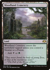 Magic: The Gathering - Dominaria Remastered - Woodland Cemetery (261)
