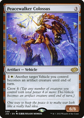Magic the Gathering - Jumpstart 2022 - Peacewalker Colossus