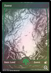 Magic the Gathering - Innistrad: Midnight Hunt - Forest (277) - FOIL