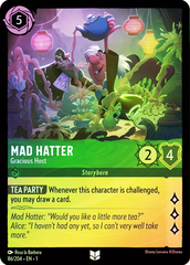 Disney Lorcana - The First Chapter - Mad Hatter - Gracious Host COLD FOIL