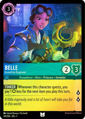 Disney Lorcana - The First Chapter - Belle - Inventive Engineer COLD FOIL