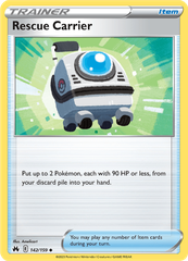Pokemon TCG - Sword & Shield: Crown Zenith - Rescue Carrier - 142/159