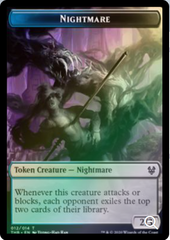 Magic the Gathering - Theros Beyond Death - Satyr Token // Nightmare Token - FOIL