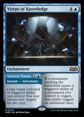 Magic the Gathering - Wilds of Eldraine - Virtue of Knowledge