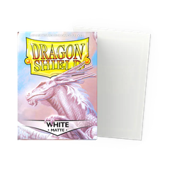 Bọc bài Dragon Shield Sleeve - Matte Standard Size 100 - White