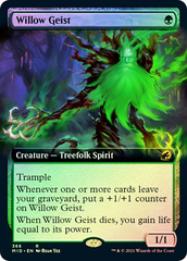 Magic the Gathering - Innistrad: Midnight Hunt - Willow Geist (Extended Art) - FOIL