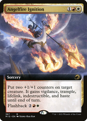Magic the Gathering - Innistrad: Midnight Hunt - Angelfire Ignition (Extended Art)