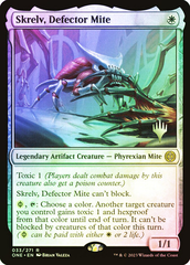 Magic the Gathering - Phyrexia: All Will Be One - Skrelv, Defector Mite (Promo Pack) - FOIL