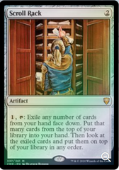 Magic the Gathering - Commander Legends - Scroll Rack - FOIL
