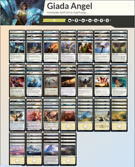 Magic the Gathering - Commander Deck - Giada Angel