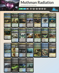 Magic the Gathering - Commander Deck - Mothman Radiation