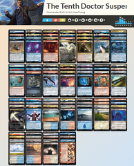 Magic the Gathering - Commander Deck - The Tenth Doctor