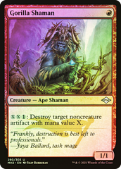 Magic the Gathering - Modern Horizons 2 - Gorilla Shaman - Foil