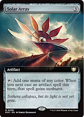 Magic the Gathering - Edge of Eternities Commander - Solar Array (Extended Art)