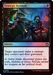Magic the Gathering - Tarkir: Dragonstorm - Strategic Betrayal FOIL