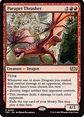 Magic the Gathering - Tarkir: Dragonstorm Commander - Parapet Thrasher