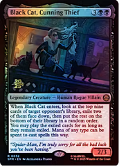 Magic the Gathering - Marvel's Spider-Man - Black Cat, Cunning Thief (Prerelease FOIL)