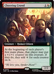 Magic the Gathering - Marvel's Spider-Man - Cheering Crowd (Extended Art) FOIL