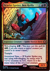 Magic the Gathering - Marvel's Spider-Man - Scarlet Spider, Ben Reilly (Prerelease FOIL)