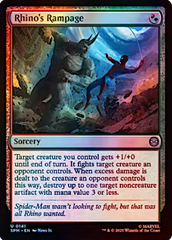 Magic the Gathering - Marvel's Spider-Man - Rhino's Rampage FOIL