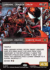 Magic the Gathering - Marvel's Spider-Man - Carnage, Crimson Chaos (Borderless Panel)