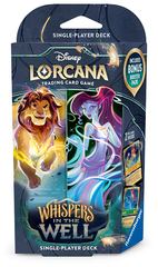 [Pre-Order] Disney Lorcana - Whispers in the Well - Starter Deck - Amber & Emerald