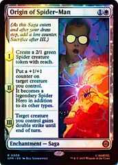 Magic the Gathering - Marvel's Spider-Man - Origin of Spider-Man FOIL
