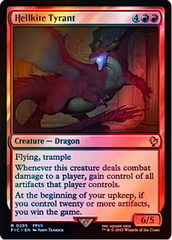 Magic the Gathering - Final Fantasy Commander - Hellkite Tyrant (Surge Foil)