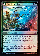 Magic the Gathering - Avatar: The Last Airbender Eternal - Match the Odds FOIL
