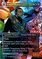 Magic: The Gathering - Marvel Super Heroes - King T'Challa // Black Panther, Hope Enduring (346) Foil