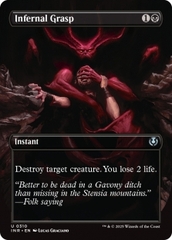 Magic the Gathering - Innistrad Remastered - Infernal Grasp (Borderless)