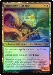 Magic the Gathering - Duskmourn: House of Horror - Inquisitive Glimmer FOIL