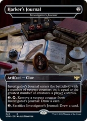 Magic the Gathering  - Innistrad: Crimson Vow - Harker's Journal (Investigator's Journal) (Dracula Series)
