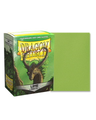 Bọc bài Dragon Shield Sleeve - Matte Standard Size 100 - Lime